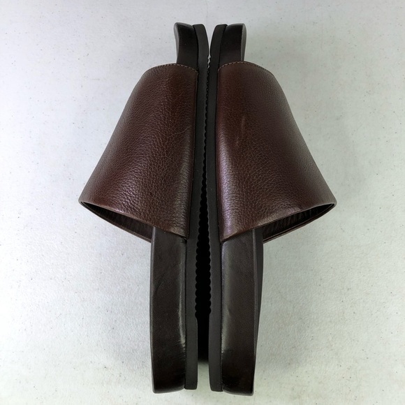 The Men’s Store Bloomingdales Smith Slide Brown Sandals - Picture 2 of 9